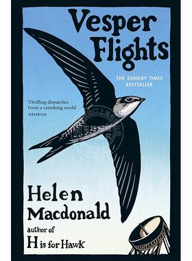 现货 在黄昏起飞 海伦·麦克唐纳 Helen Macdonald 以鹰之名作者 英文原版 Vesper Flights