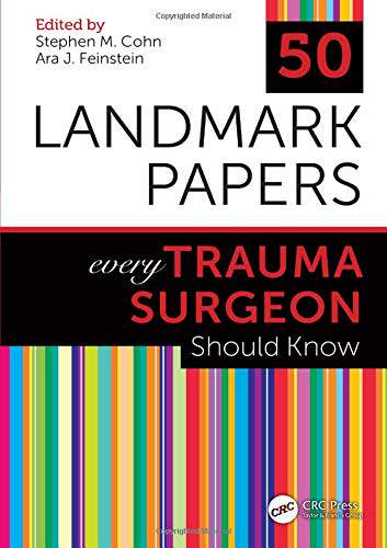 【预售 按需印刷】 50 Landmark Papers every Trauma Surgeon Should Know