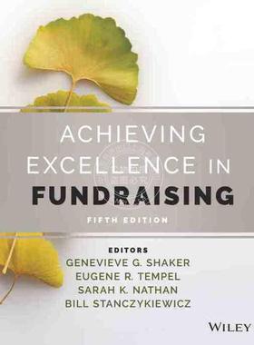 【预售 按需印刷】 在筹款方面取得卓越成就 第5版Achieving Excellence In Fundraising  5Th Edition