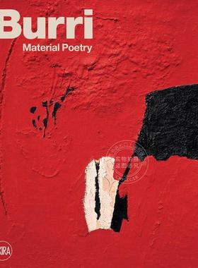 预售 布里：物质之诗 Bruno Cora 现代艺术 进口艺术 英文原版 Burri: Material Poetry