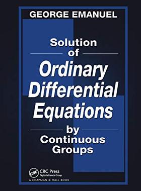 预售 按需印刷 Solution of Ordinary Differential Equations by Continuous Groups