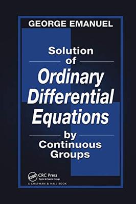 预售 按需印刷 Solution of Ordinary Differential Equations by Continuous Groups