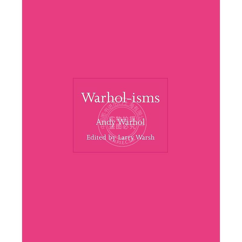 沃霍尔派 英文原版 艺术画册 Warhol-isms
