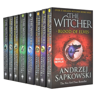 预售 猎魔人小说 新版套装 巫师 魔幻小说 白狼杰洛特 网飞美剧原作 The Witcher英文原版 波兰作家安德烈·斯帕克沃斯基 游戏小说