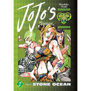 Adventure Vol. JoJo 预售 漫画 Part 乔乔 荒木飞吕彦 奇异冒险:第6部石之海第2卷 Ocean Stone 英文原版 Bizarre