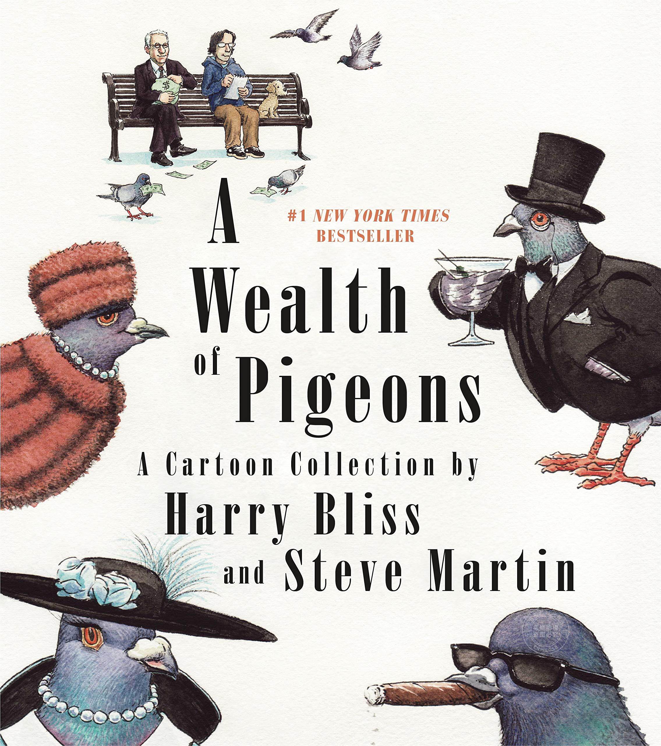 鸽子的财富 steve martin 粉红豹主演 英文原版 a wealth of pigeons