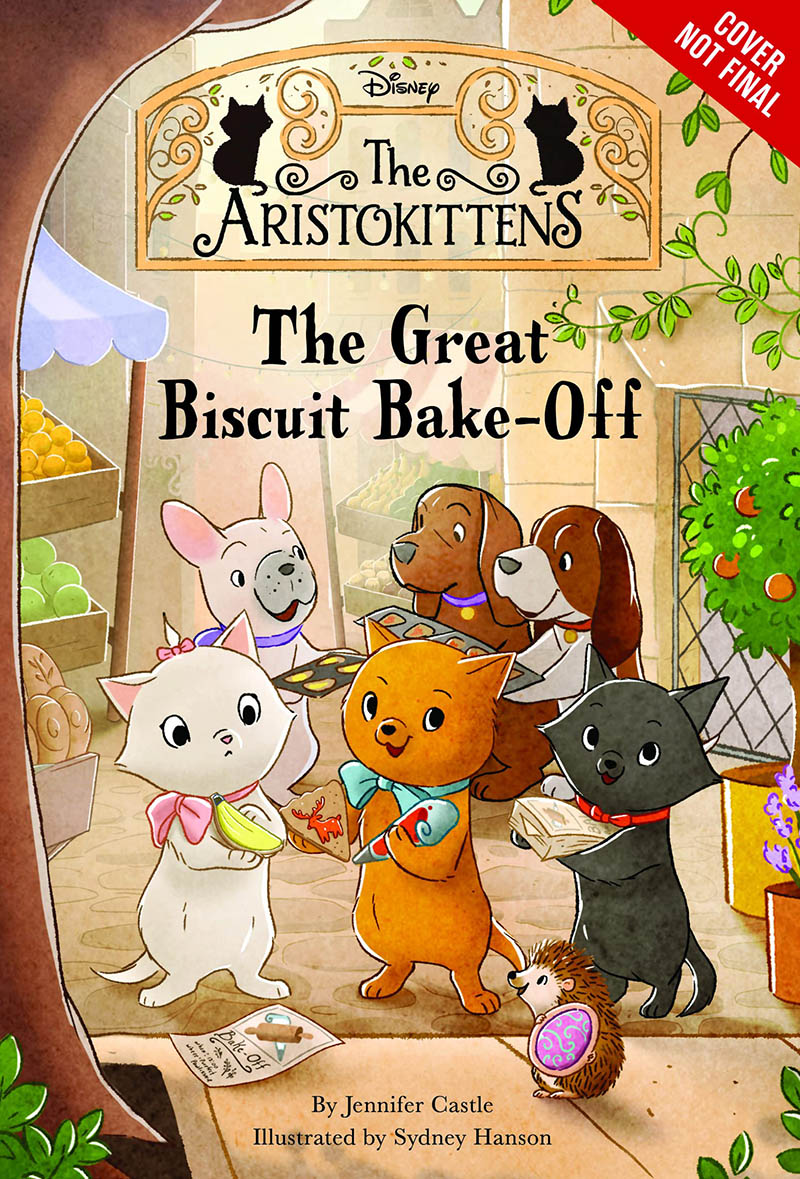 阿里斯托小猫2 *棒的饼干烘焙大赛 英文原版 The Aristokittens #2 The Great Biscuit Bake-Off 迪斯尼儿童英文读本