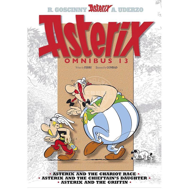 阿斯泰利克斯历险记13 法国漫画 英文原版 Asterix: Asterix Omnibus 13