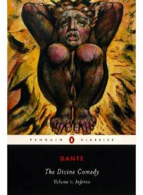 现货 英文原版 The Divine Comedy Volume1 Inferno神曲1地狱篇 魔幻新奇恐怖历险智慧的奇境之旅古典长诗文学书籍