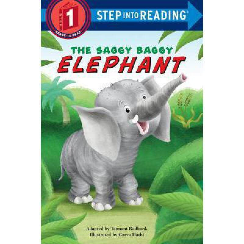 现货 Saggy Baggy Elephant Step into Reading Lvl 1