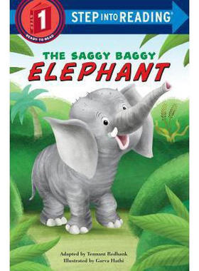 现货 Saggy Baggy Elephant Step into Reading Lvl 1