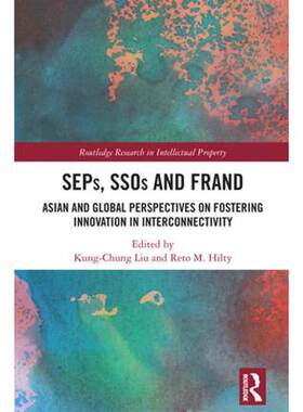 【预售 按需印刷】 SEPs, SSOs and FRAND