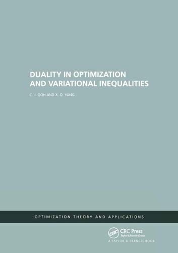 预售 按需印刷 Duality in Optimization and Variational Inequalities