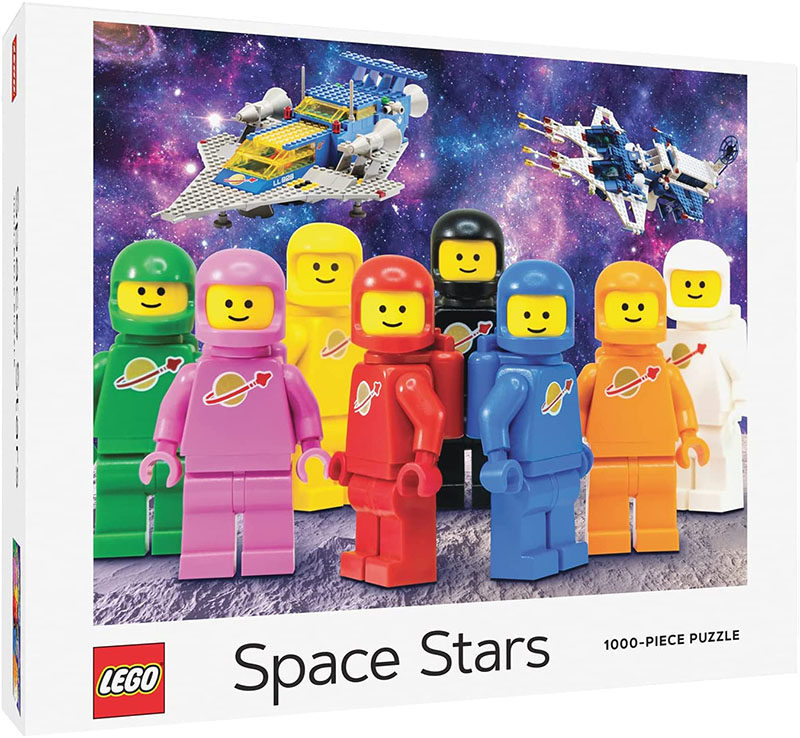 乐高宇宙之星 1000片拼图 英文原版 lego (r) space stars 1000-piece