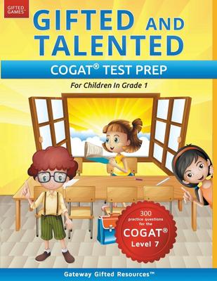 预售 按需印刷 Gifted and Talented Cogat Test Prep: Gifted Test Prep Book for the Cogat Level 7; Workbook for Children in