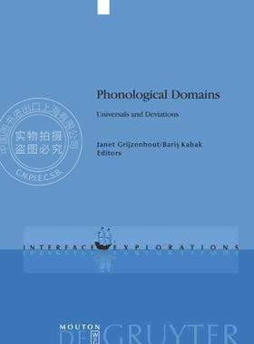 【预售 按需印刷】 Phonological Domains