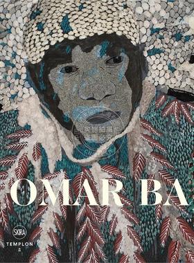 预售 欧玛巴 Skira Paris Simon Njami 艺术画册 英文原版 Omar Ba