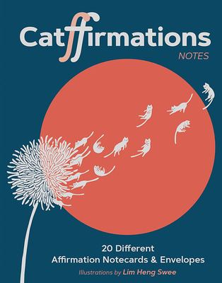 现货 猫的肯定 便签 英文原版 Catffirmations Notes: 20 Different Affirmation Notecards & Envelopes