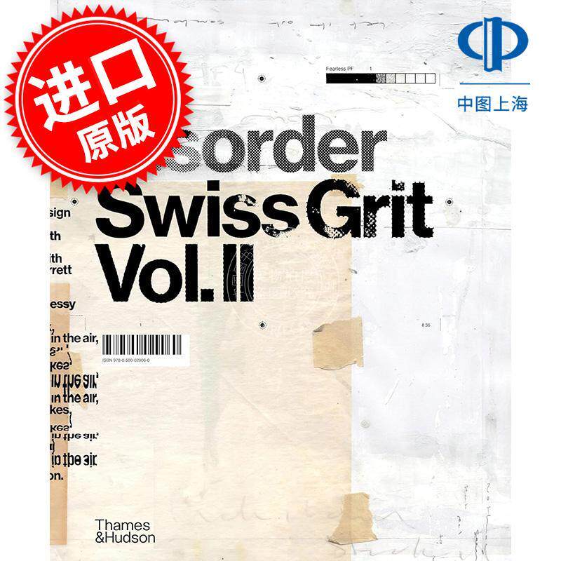 混乱：Swiss Grit 第二卷 平面设计 Thames & Hudson出版社 英文原版 Disorder: Swiss Grit Vol. II