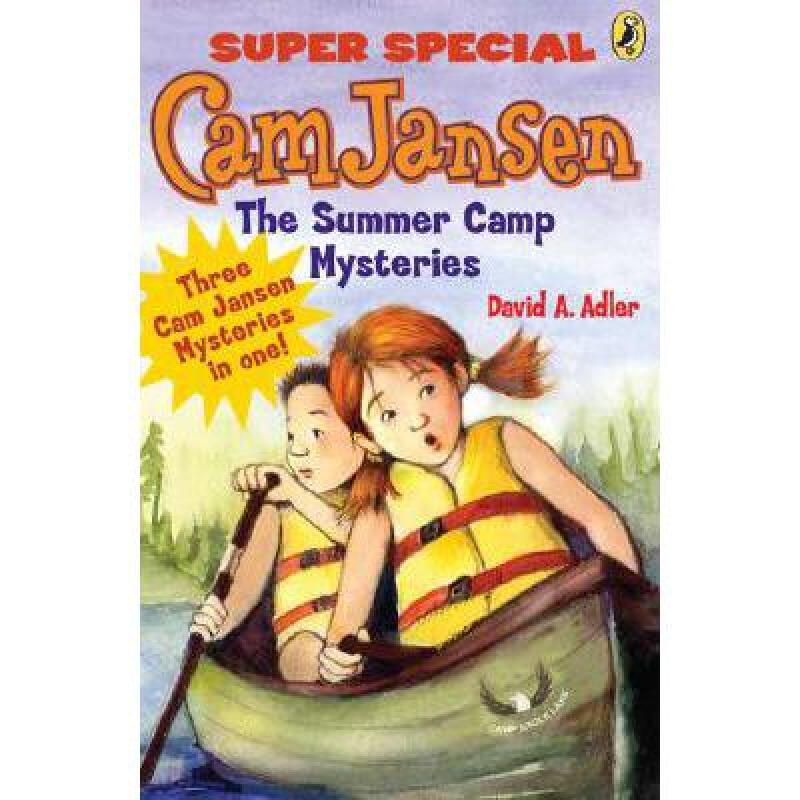 现货 英文原版 Cam Jansen: Cam Jansen 和夏令营之谜:超级特辑 Cam Jansen: Cam Jansen and the Summer Camp Mysteries