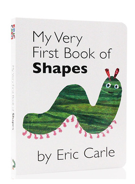 现货 英文原版 My Very First Book of Shapes 我的本形状书 Eric
