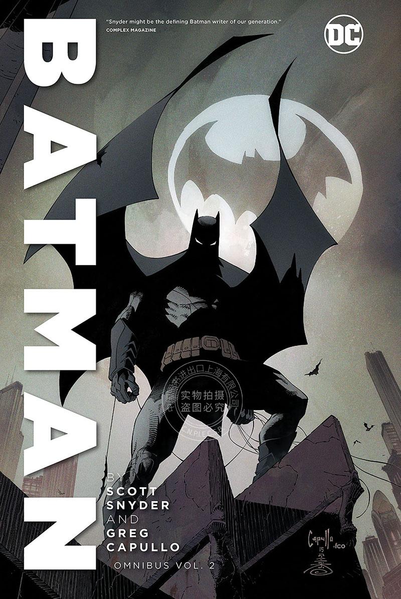 现货 蝙蝠侠 斯科特·斯奈德 格雷格卡普洛作品全集第二卷 DC comics 英文原版 Batman by Scott Snyder & Greg Capullo Omnibus V