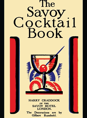 预售 按需印刷 The Savoy Cocktail Book 萨伏伊鸡尾酒书 Harry Craddock 英文原版