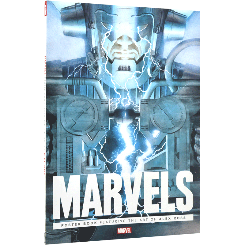 现货 漫威海报藏书 漫威漫画 英文原版 Marvels Poster Book Alex Ross海报 大开本藏书