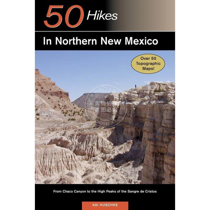 预售 按需印刷  50 Hikes in Northern New Mexico