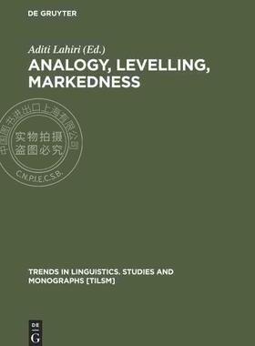 【预售 按需印刷】 Analogy, Levelling, Markedness