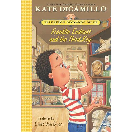 奇迹钥匙 少儿幻想故事 凯特·迪卡米洛 Kate Dicamillo 英文原版 Franklin Endicott and the Third Key 6-9岁