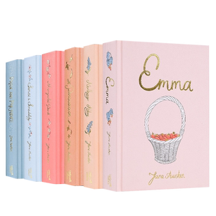 wordsworth 简·奥斯汀 经典小说收藏 6册合集 英文原版 理智与情感 劝导 诺桑觉寺 曼斯菲尔德公园 傲慢与偏见 艾玛 进口外国文学