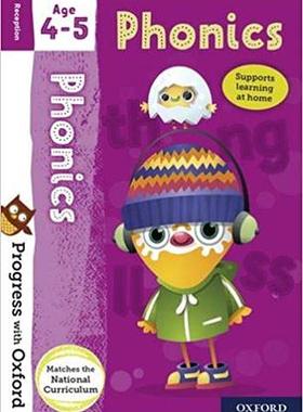 现货 现货 英文原版 Progress with Oxford: Phonics Age 4-5 - Progress with Oxford