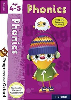 现货 现货 英文原版 Progress with Oxford: Phonics Age 4-5 - Progress with Oxford