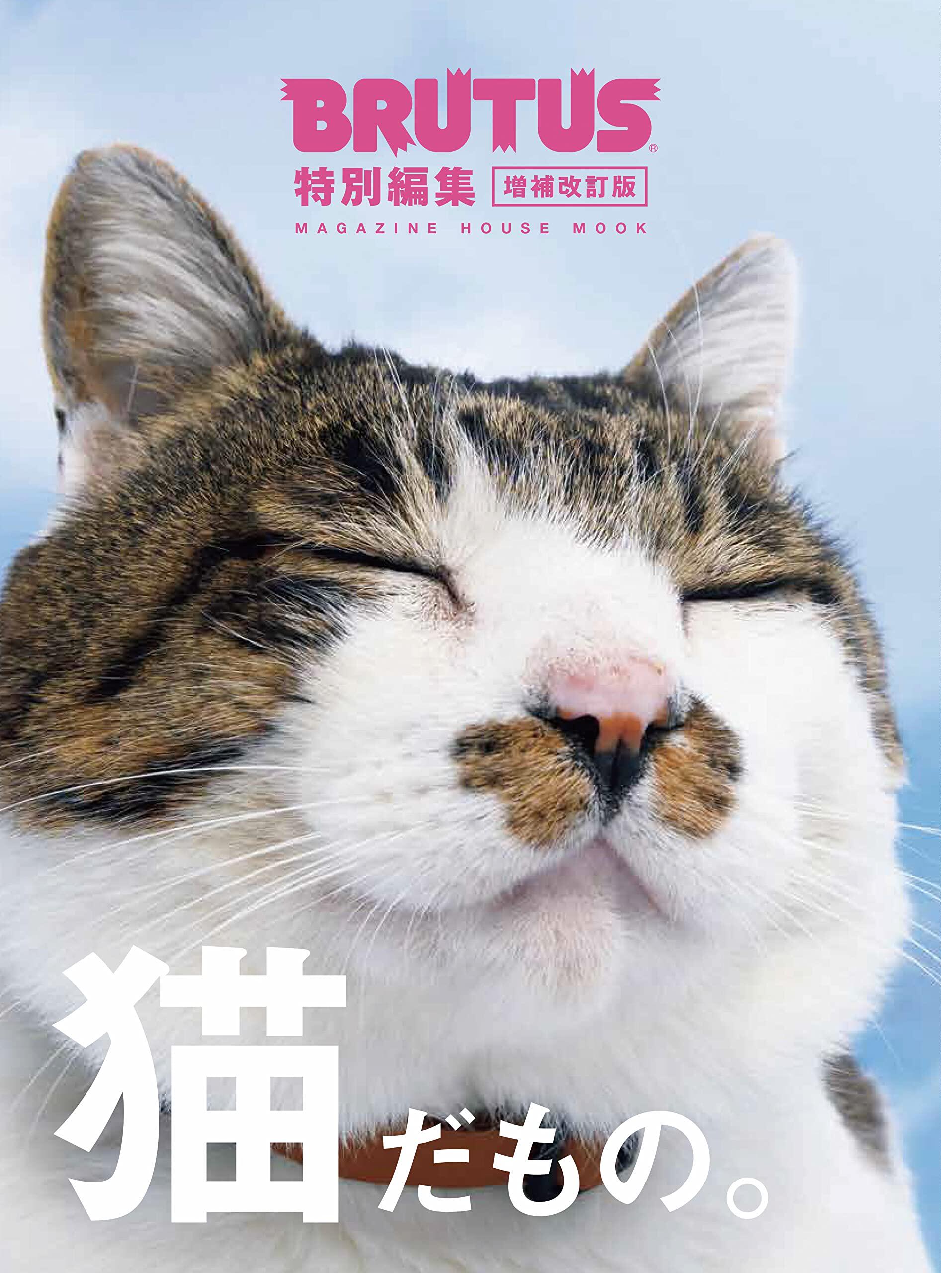 进口日文 猫主子 BRUTUS特別編集 増補改訂版 猫だもの