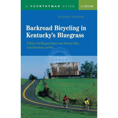 预售 按需印刷  Backroad Bicycling in Kentuckys Bluegrass