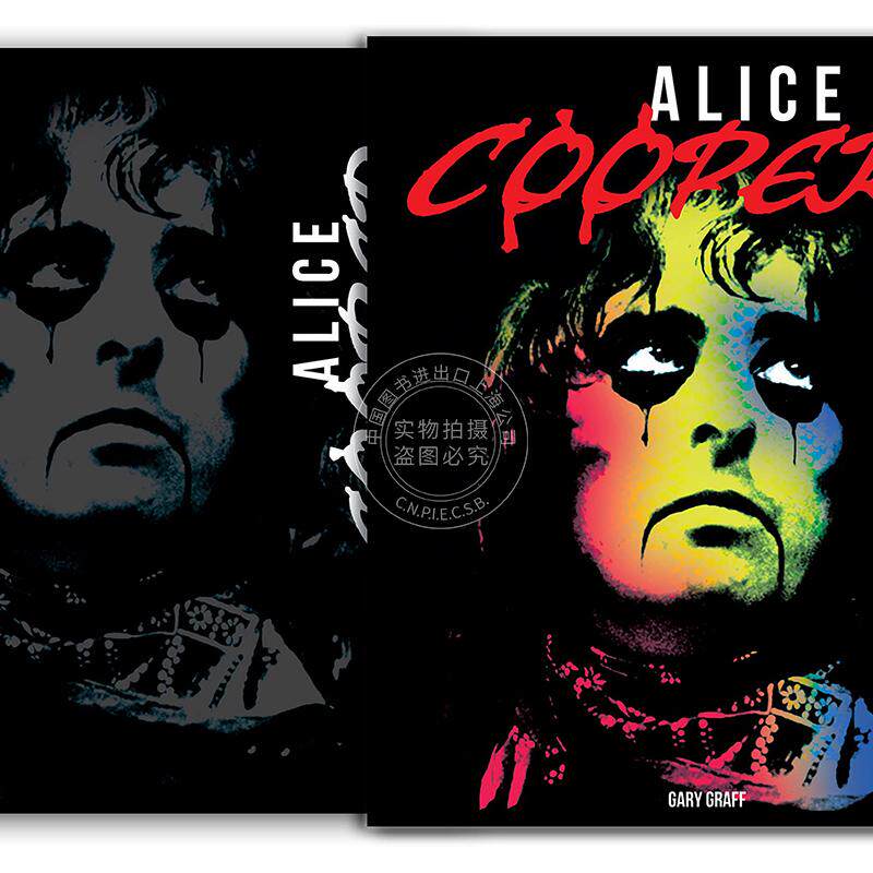 75岁的爱丽丝·库珀 休克摇滚之父 摇滚名人堂成员 英文原版 alice