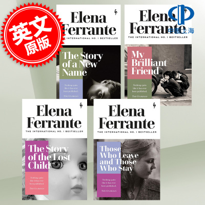 预售 我的天才女友 那不勒斯四部曲 1-4 埃莱娜·费兰特 Elena Ferrante 英文原版 My Brilliant Friend: childhood, adolescence