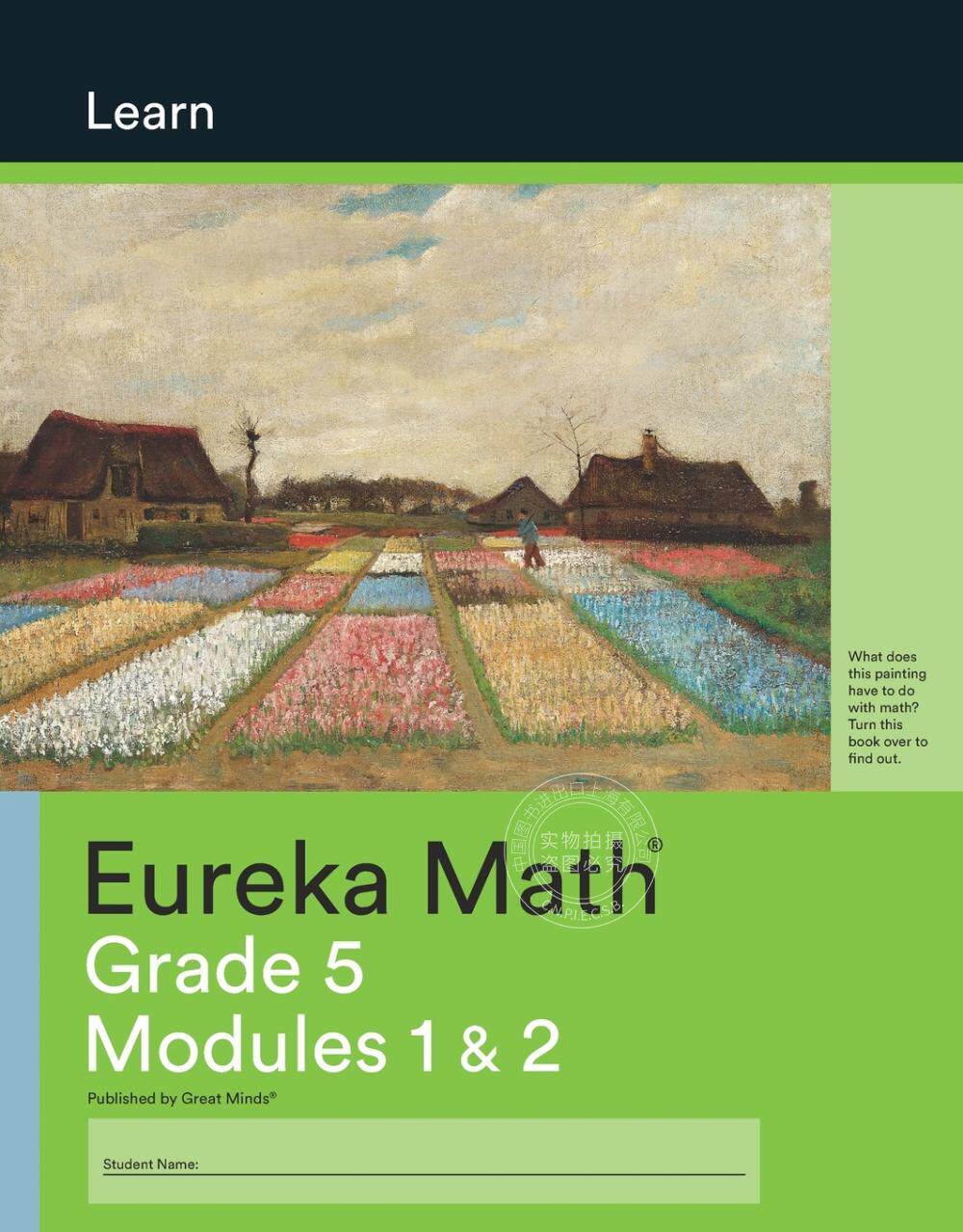 【预售 按需印刷】 Eureka Math Grade 5 Learn Workbook #1 (Modules 1-2)