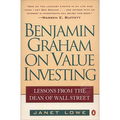 预售 Benjamin Graham on Value Investing 企鹅兰登按需印刷