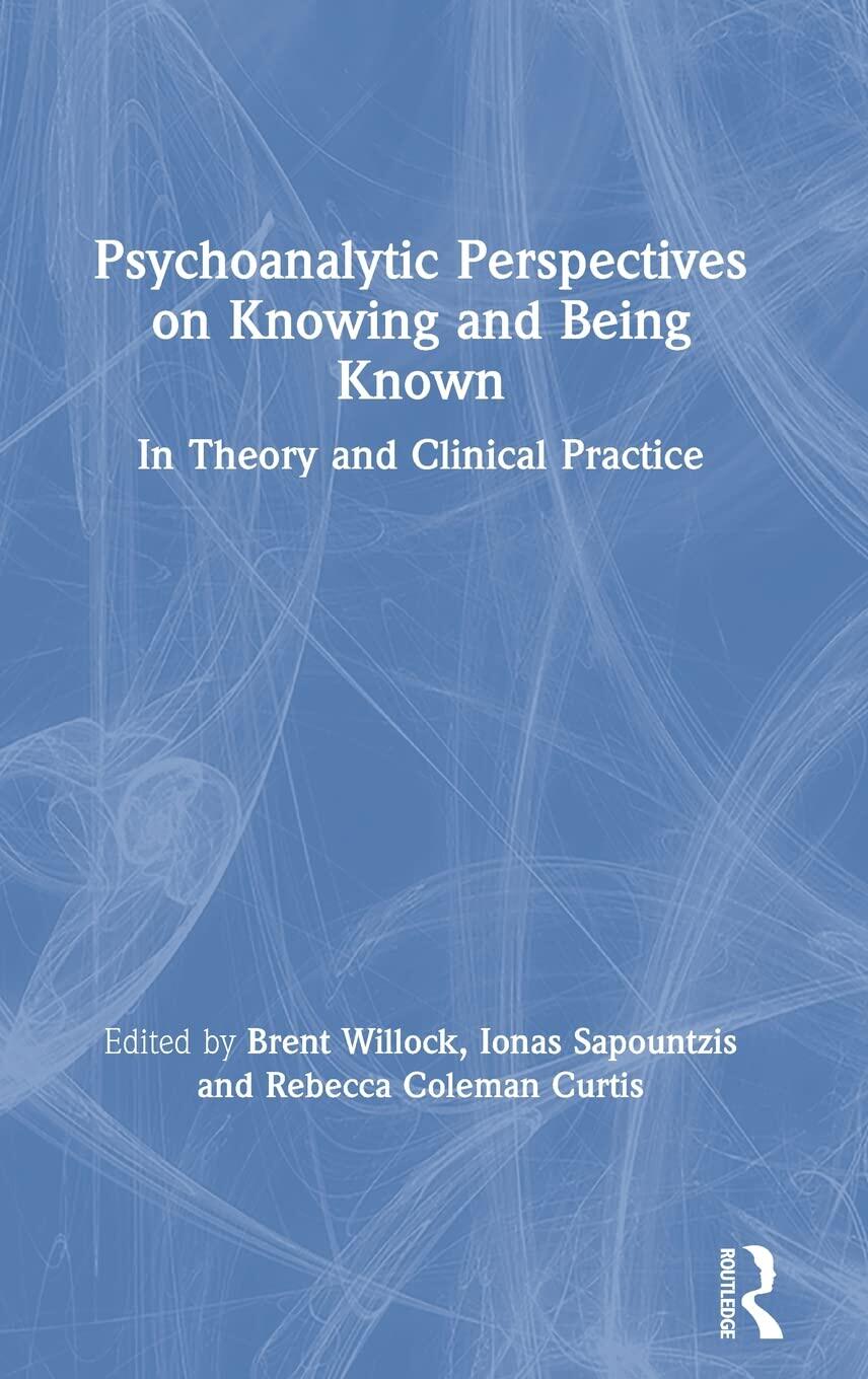 预售 按需印刷 Psychoanalytic Perspectives on Knowing and Being Known