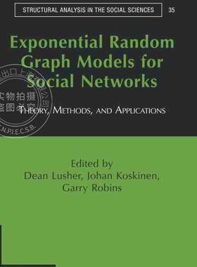 【预售 按需印刷】 Exponential Random Graph Models for Social Networks