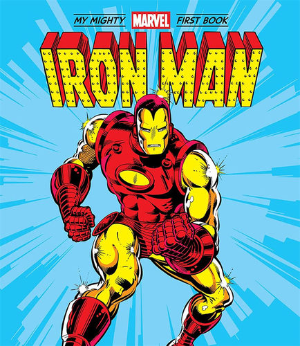 钢铁侠 我的超级漫威英雄 儿童绘本故事书 英文原版 The Iron Man My Mighty Marvel First Book