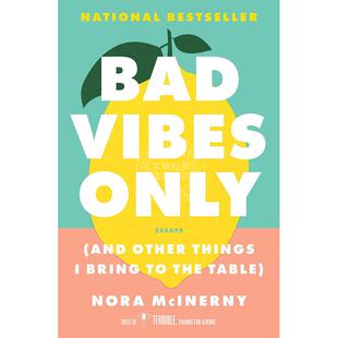 Vibes 只有负能量 Only Bad 英文原版 Nora McInerny
