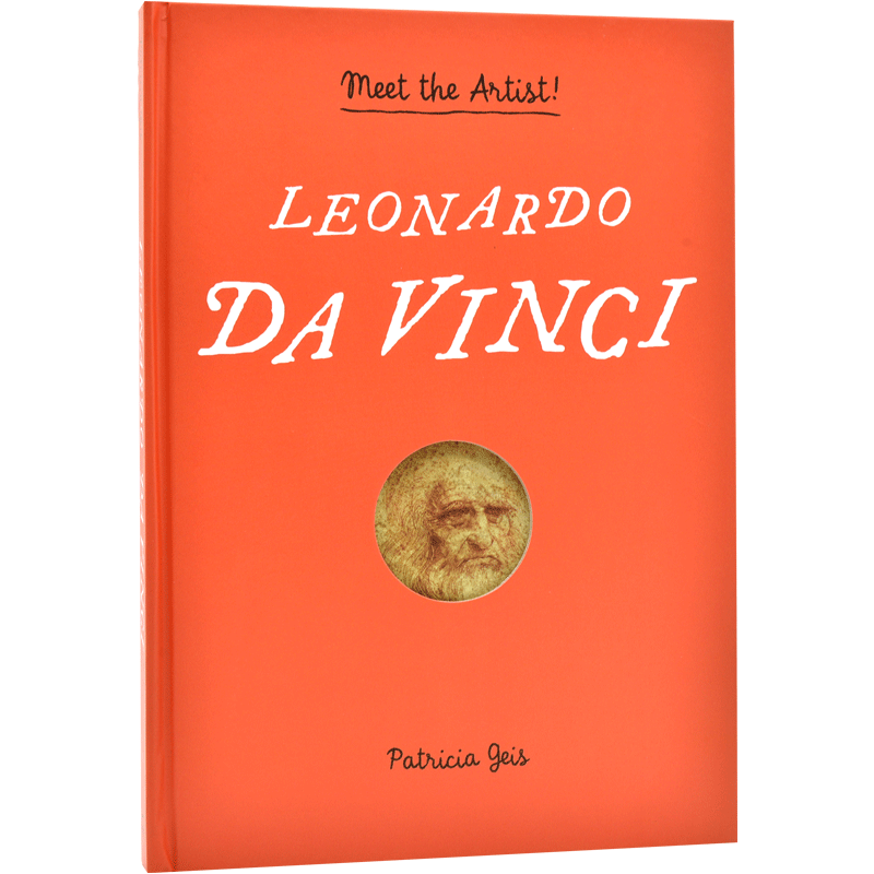 现货 遇见艺术家:莱昂纳多达芬奇 英文原版 Leonardo Da Vinci: Meet the Artist! 文艺复兴三杰 立体书 艺术画作