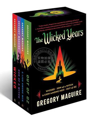 魔法坏女巫系列盒装： 魔法坏女巫 女巫之子 绿野仙踪 人中之狮 Gregory Maguire 英文原版 The Wicked 2025奥斯卡提名