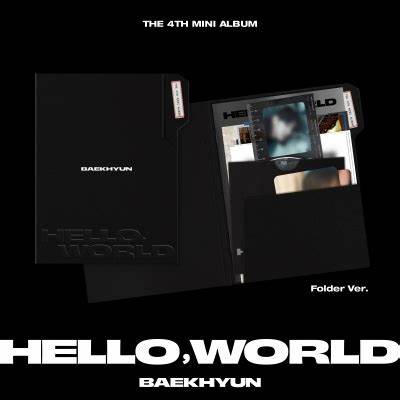 边伯贤 第四张迷你专辑：Hello, World - Folder Version 1CD