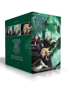 现货 失落城市守护者系列 1-5 册套装 Shannon Messenger 青少年读物 英文原版 Keeper of the Lost Cities 10-12岁