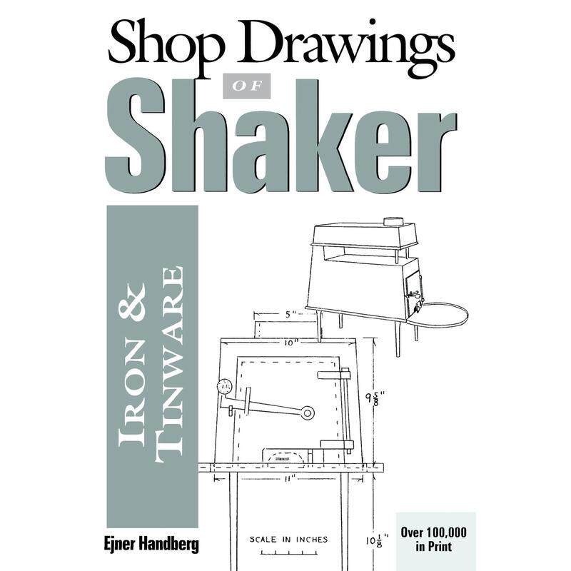 预售 按需印刷  Shop Drawings of Shaker Iron and Tinware (Revised)