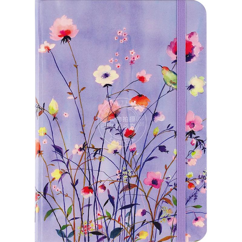 薰衣草色 野花 笔记本 日记本 文创周边 Peter Pauper Press 无酸纸 英文原版 Lavender Wildflowers Journal